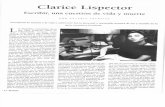 Clarice Lispector - Escribir Una Cuestión de Vida y Muerte - Por Valeria Iglesias