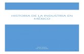 Historia de la industria en México