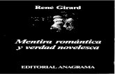 Libro R Girard Mentira Romantica y Verdad Novelesca PDF
