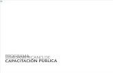 Programa Iberoamericano Capacitacion Publica