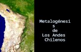 Clase Metalogenesis de Chile