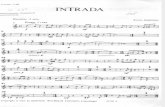 Andersen, Ejvin - Intrada - Trompeta, Corno y Trombon - Particelas