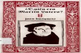 BUSQUETS Joan Quien Era Martin Lutero Salamanca 1986