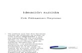 Ideación Suicida x Erik Rébsamen