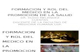 2daClase-Formacion y Rol Del Médico en PROMS