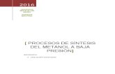 PROCESOS DE SÍNTESIS DEL METANOL A BAJA PRESIÓN.pdf