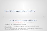 Modulo 7 - La Comunicacion