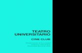 Edición Teatro Universitario Cine Club