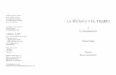 Stiegler Bernard La Tecnica y El Tiempo La Desorientacion Vol II