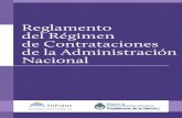 Reglamento Del Regimen de Contrataciones de La Administracion Publica Nacional (Arg)