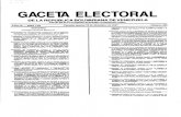 Gaceta Electoral 405 - 18 de Diciembre de 2007
