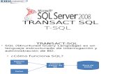 14.- Transact SQL Avanzado