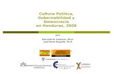 Cultura Politica Honduras