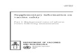 Informacion Suplementaria en Seguridad en Vacunas Who Part 2 2000