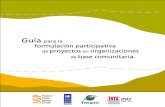 guia para la formulación participativa de proyectos