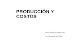 4º Clase Producción y Costos