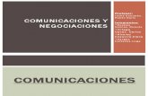 7 Comunicaciones y Negociaciones