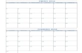 Calendario Mensual en Blanco