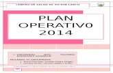 Plan Operativo Final Para Centro de Salud