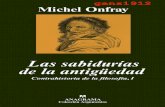 ONFRAY, MICHEL - Las Sabidurías de La Antigüedad (Contrahistoria de La Filosofía, I) [Por Ganz1912]Pg72