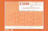 1500 Cuestiones y Ejercicios de Matemáticas - Andrés Nortes Checa