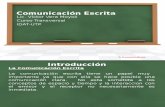 Curso Comunicación Escrita 2016-1