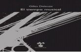 DELEUZE GILLES - El Tiempo Musical