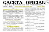 Gaceta Oficial Decreto 699 año 1975