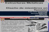 ESTRUCTURAS METALICAS - Diseño de Miembros en Tension.
