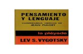 Vigotsky, Lév Semiónovich - Pensamiento y Lenguaje