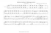 Rapsodia Bohemia - Piano
