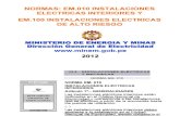 16. Seguridad Eléctrica Ministerio de Energia y Minas
