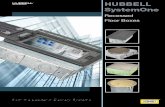 Hubbell System One -Cajas de Piso Nuevas de Hubbell