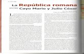 La Republica Romana Entre Cayo Mario y J