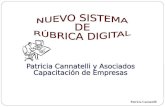 Nuevo Sistema de Rúbrica Digital (2013)