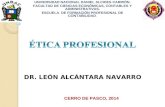 Diapositivas de Etica Profesional-clases