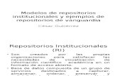 Modelos de Repositorios Institucionales y Ejemplos de Repositorios