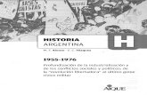 M. E. Alonso - E. C. Vázquez, Historia Argentina 1955-1976. Ed. Aique