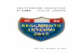 Reglamento Interno 2016-Villa Jardín