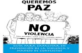 Queremos Paz No Violencia