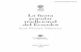 Fiestas Populares del Ecuador- Jose Pereira