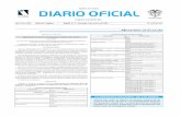 Diario oficial de Colombia n° 49.807. 06 de marzo de 2016