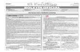 Diario Oficial El Peruano, Edición 9258. 03 de marzo de 2016