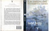Isaiah Berlin, Las Raíces Del Romanticismo (1)