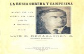 Luis Emilio Recabarren, La Rusia Obrera y Campesina (1923)