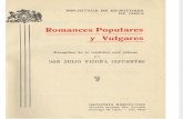 Julio Vicuña Cifuentes - Romances Populares y Vulgares