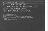 Alvar, Carlos - La Poesía Trovadoresca en España y Portugal