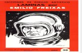 Dibujo - Emilio Freixas - Láminas Serie 38 - Motivos Espaciales