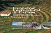 II Congreso Internacional de Terrazas. Encuentro de culturas y saberes de terrazas del mundo.
