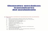LOS MECANISMOS - Tecnología industrial 1º Bachillerato